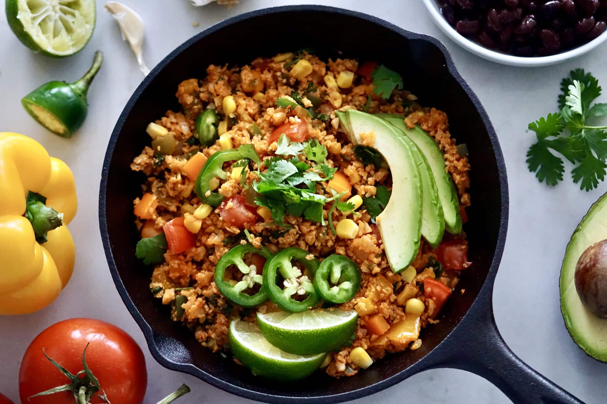 Cumin Spiced Cauli Rice