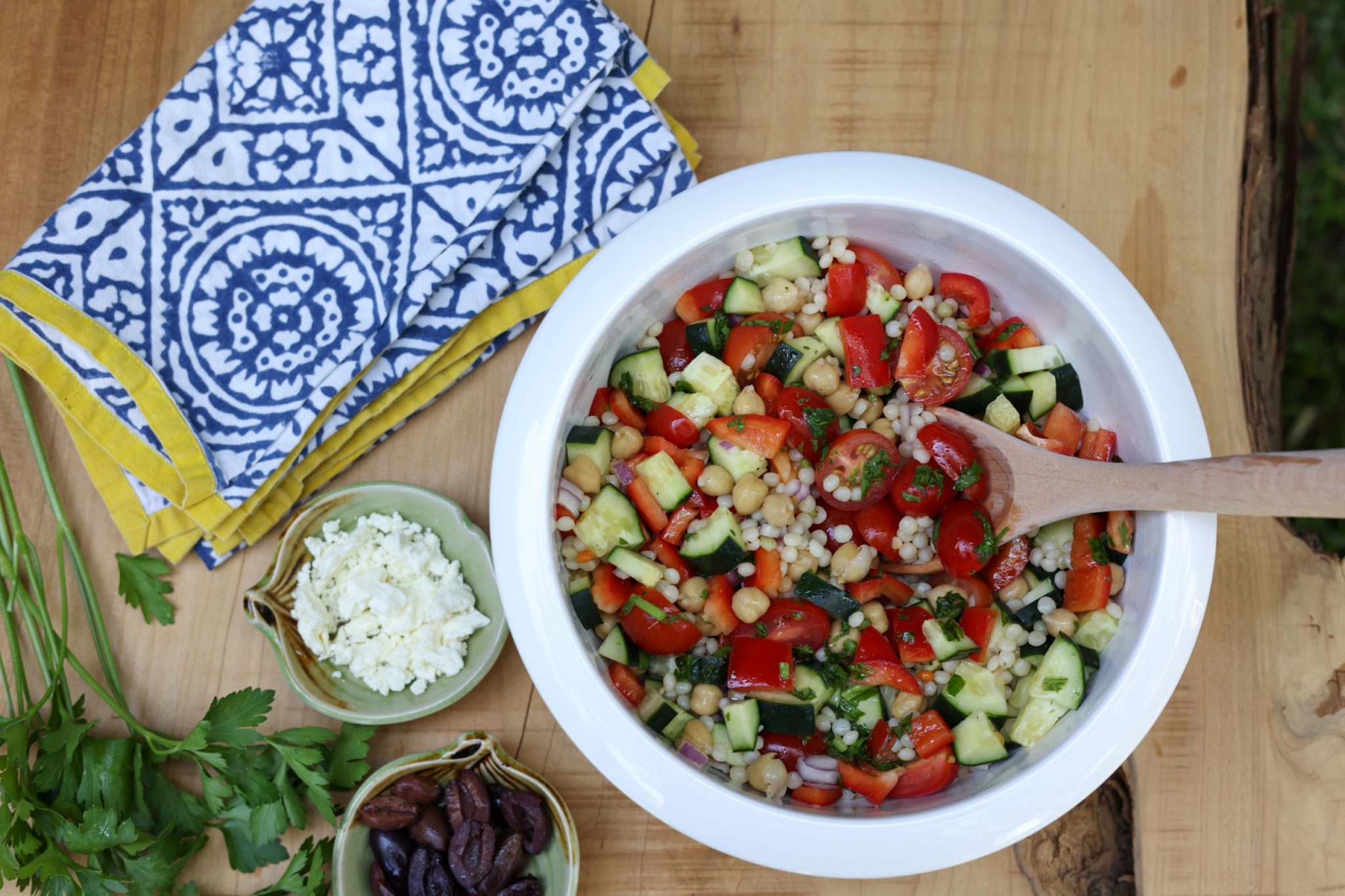 Easy Zesty Chickpea Salad | Second Harvest of Silicon Valley