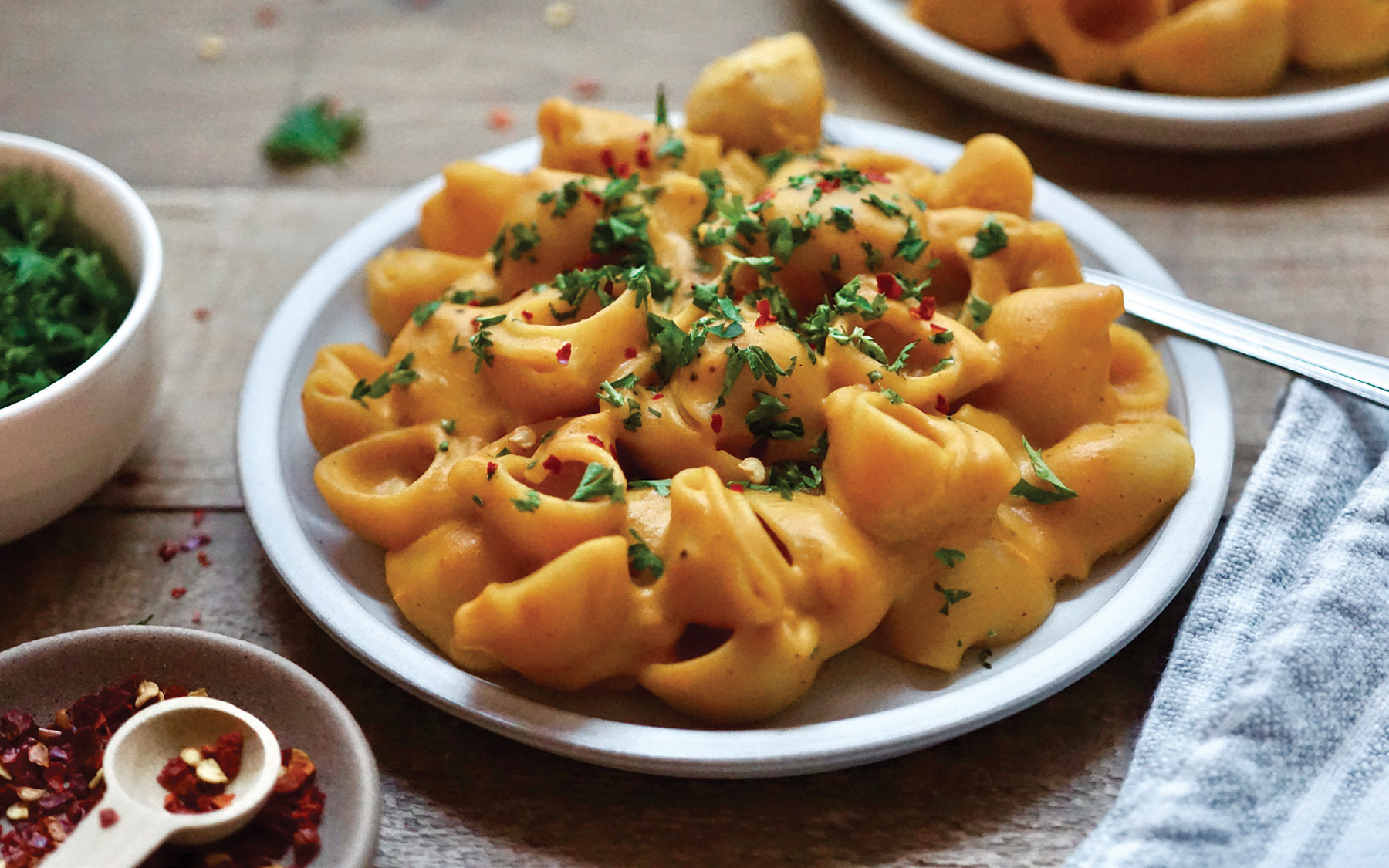 One-Pot Cheesy Pumpkin Pasta | Second Harvest of Silicon Valley